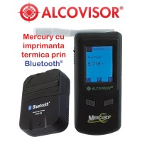 AlcoVisor MERCURY Etilotest profesional cu imprimantă wireless